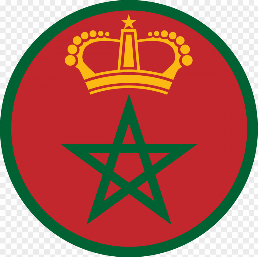 Moroco Morocco Royal Moroccan Air Force Roundel Military Aircraft Insignia PNG