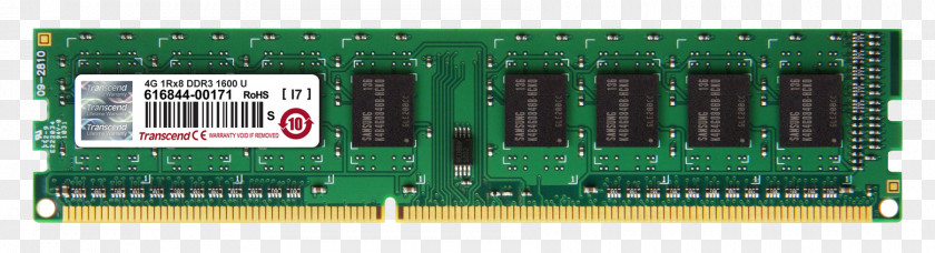 RAM Random-access Memory DDR3 SDRAM Transcend Information Computer Data Storage PNG