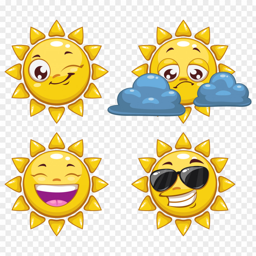 Animated Sun Vector Graphics Illustration Royalty-free Stock Photography Image PNG