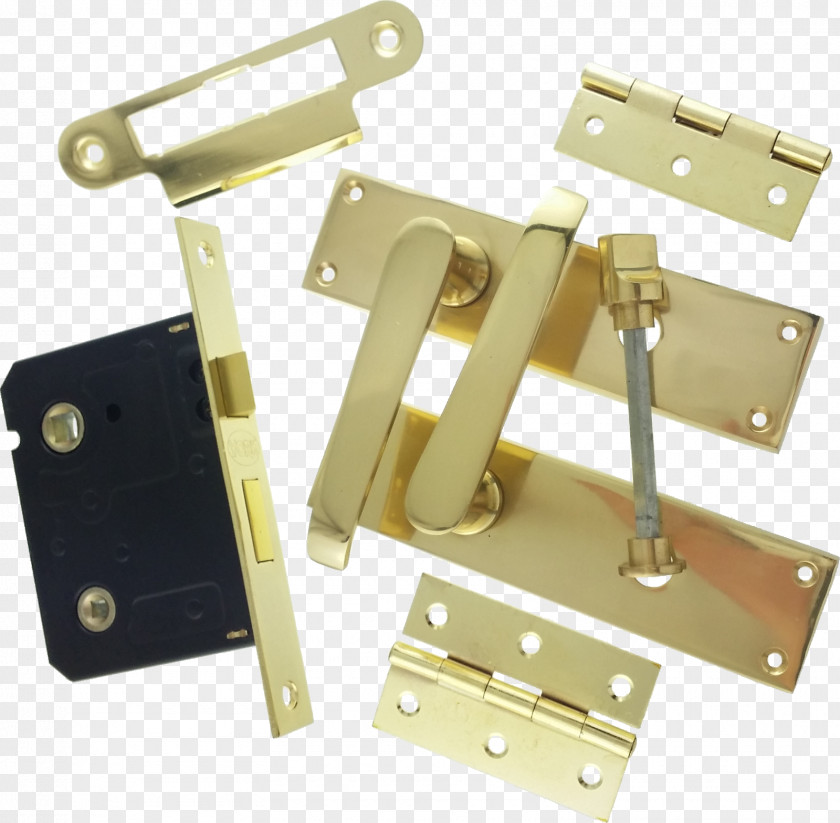 Brass Lock 01504 Metal PNG