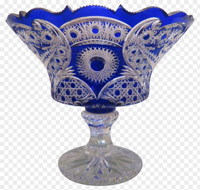 Glass Bohemian Vase Lead PNG