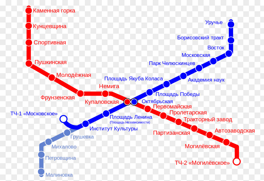 Map Rapid Transit Kastryčnickaja Kupalaŭskaja Minsk Metro PNG