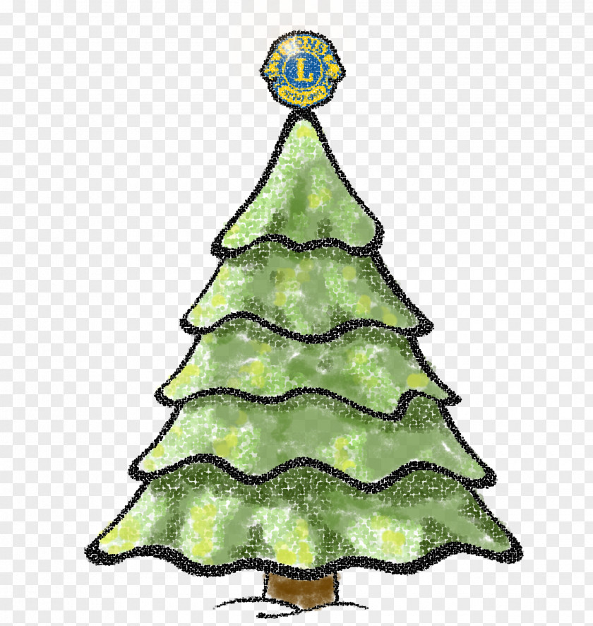 New York Harbor Christmas Tree Ornament Spruce Fir PNG