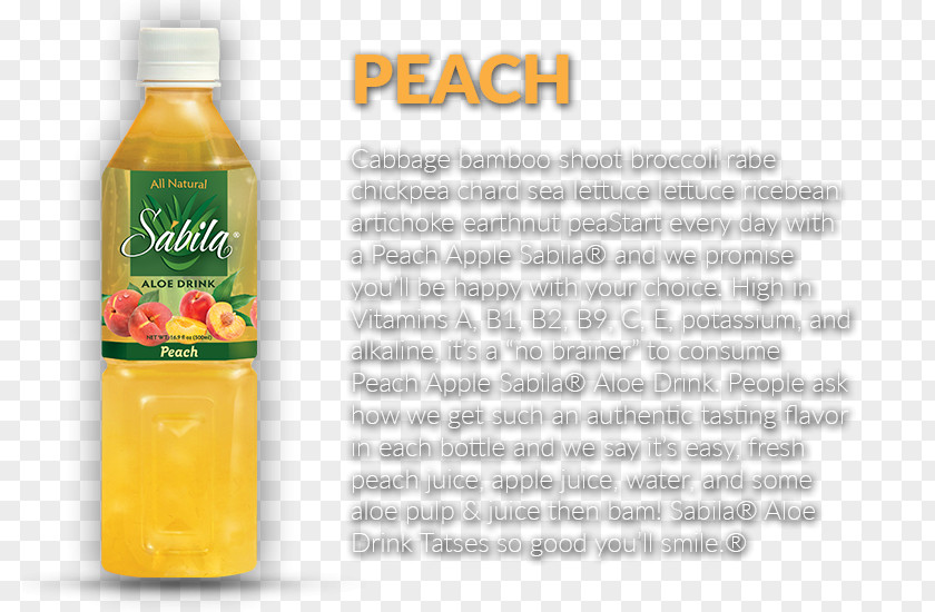 Peach Drink Juice Aloe Vera Food Health PNG