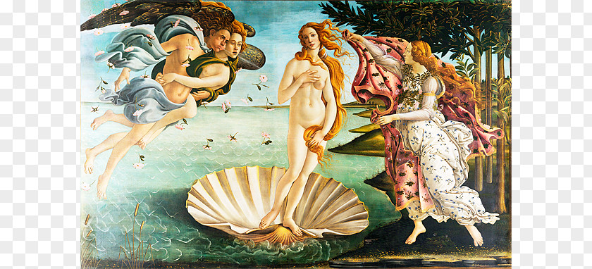 Venus Uffizi The Birth Of Renaissance Primavera PNG