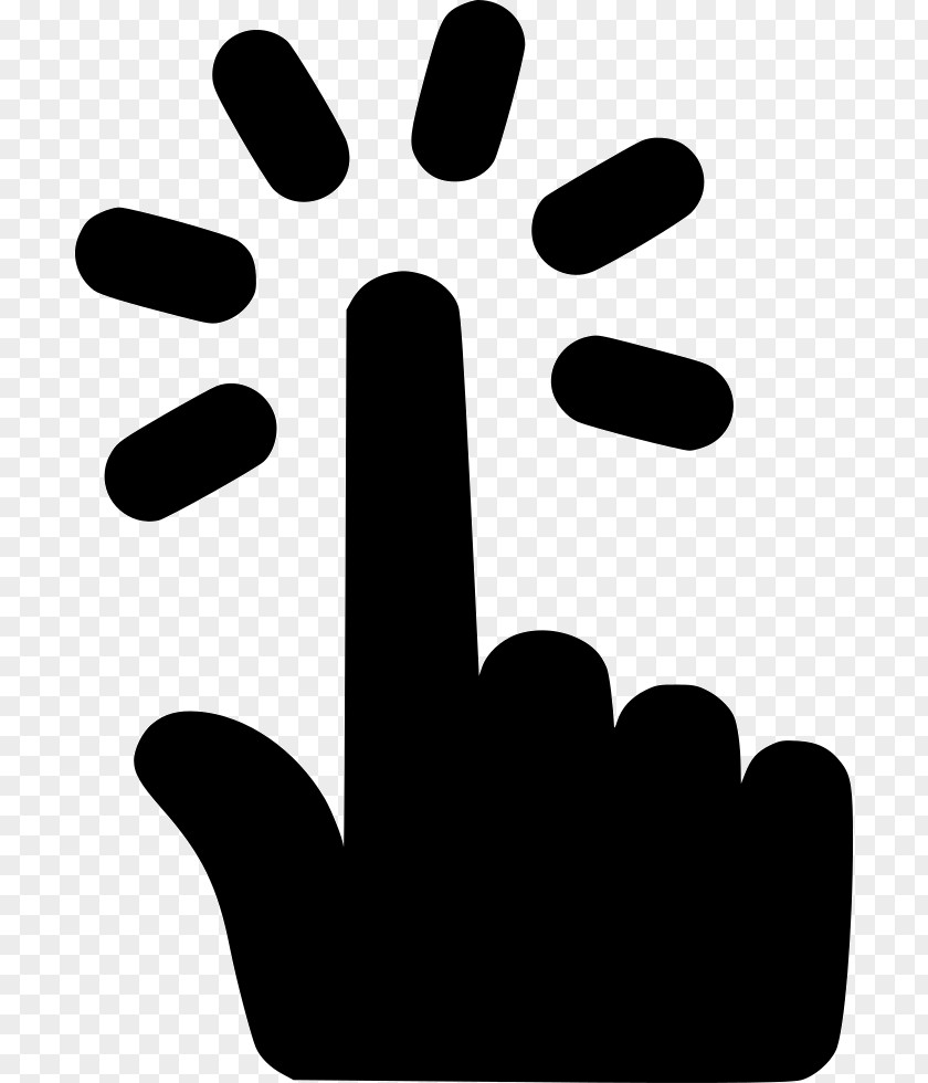 Computer Mouse Pointer Finger Snapping Cursor PNG