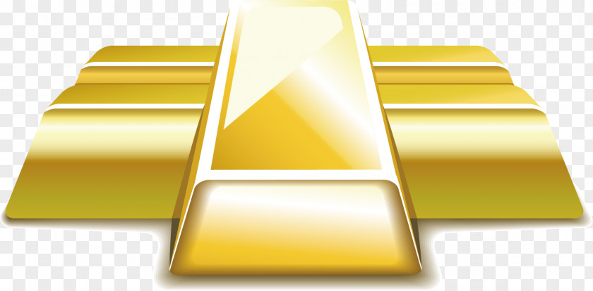 Gold Bullion Picture Bar Icon PNG