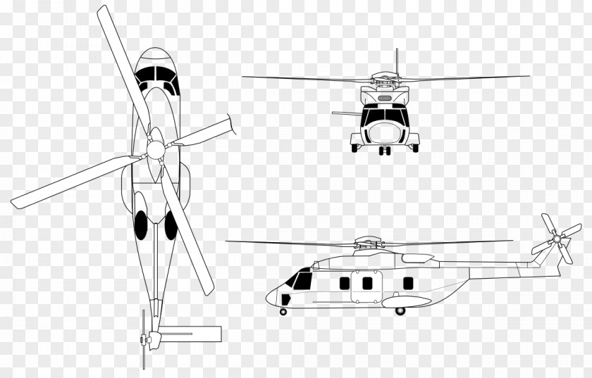 Helicopter Rotor NHIndustries NH90 Bell UH-1 Iroquois Sikorsky UH-60 Black Hawk PNG