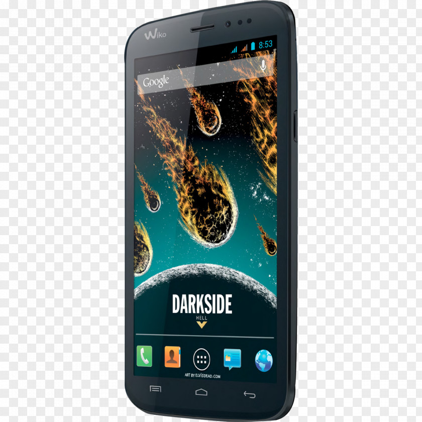 Smartphone Wiko Darkside Telephone Android PNG