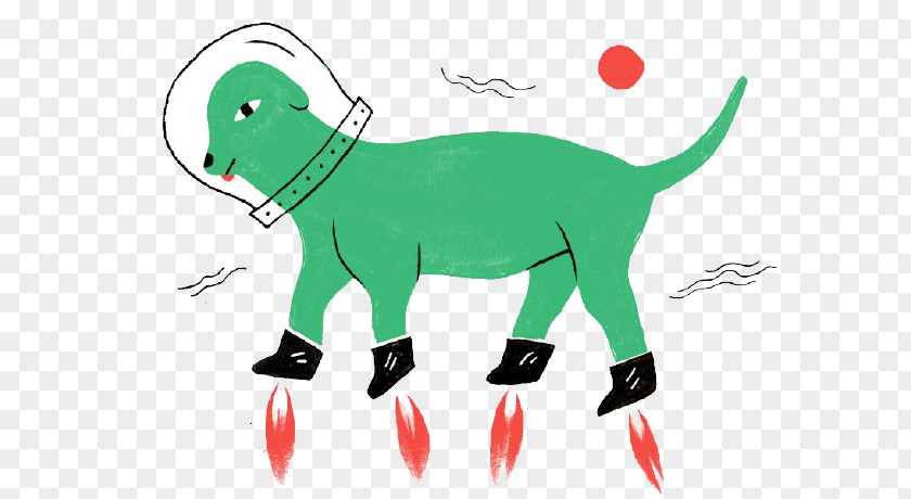 Cartoon Space Puppy Mammal Spy Vs. Dinner Illustration PNG