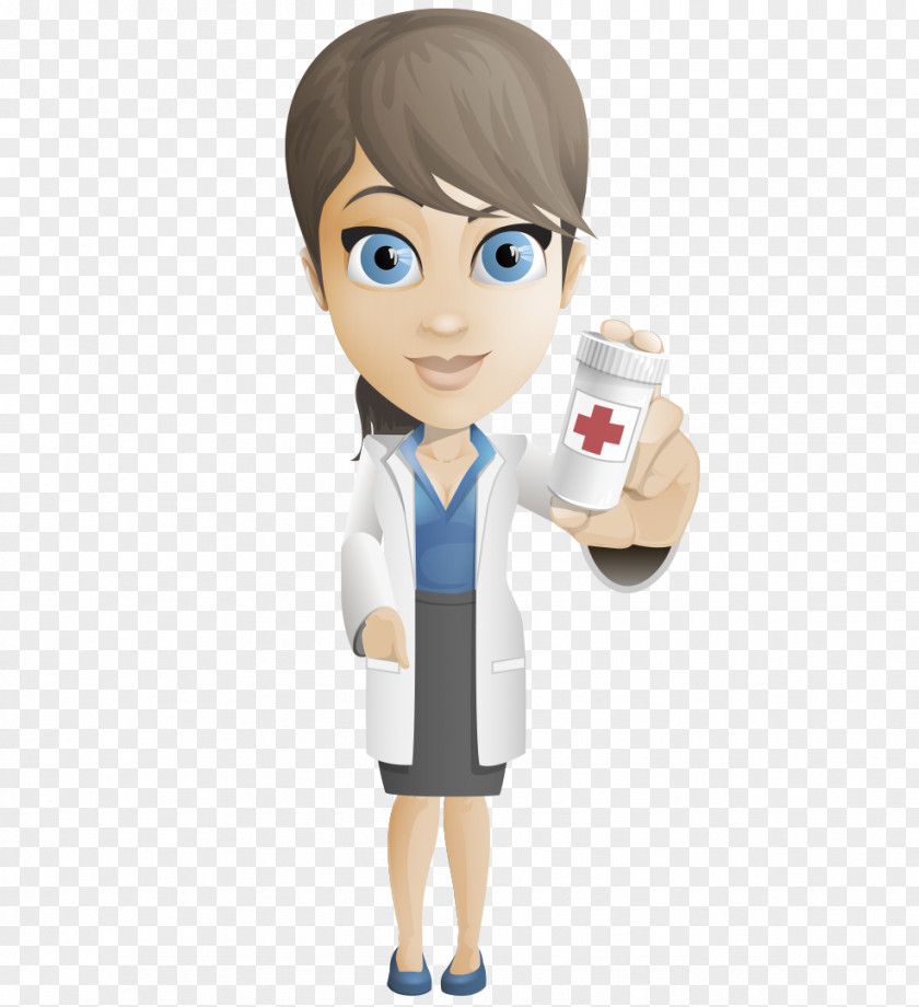 Characters Cartoon Physician Female PNG