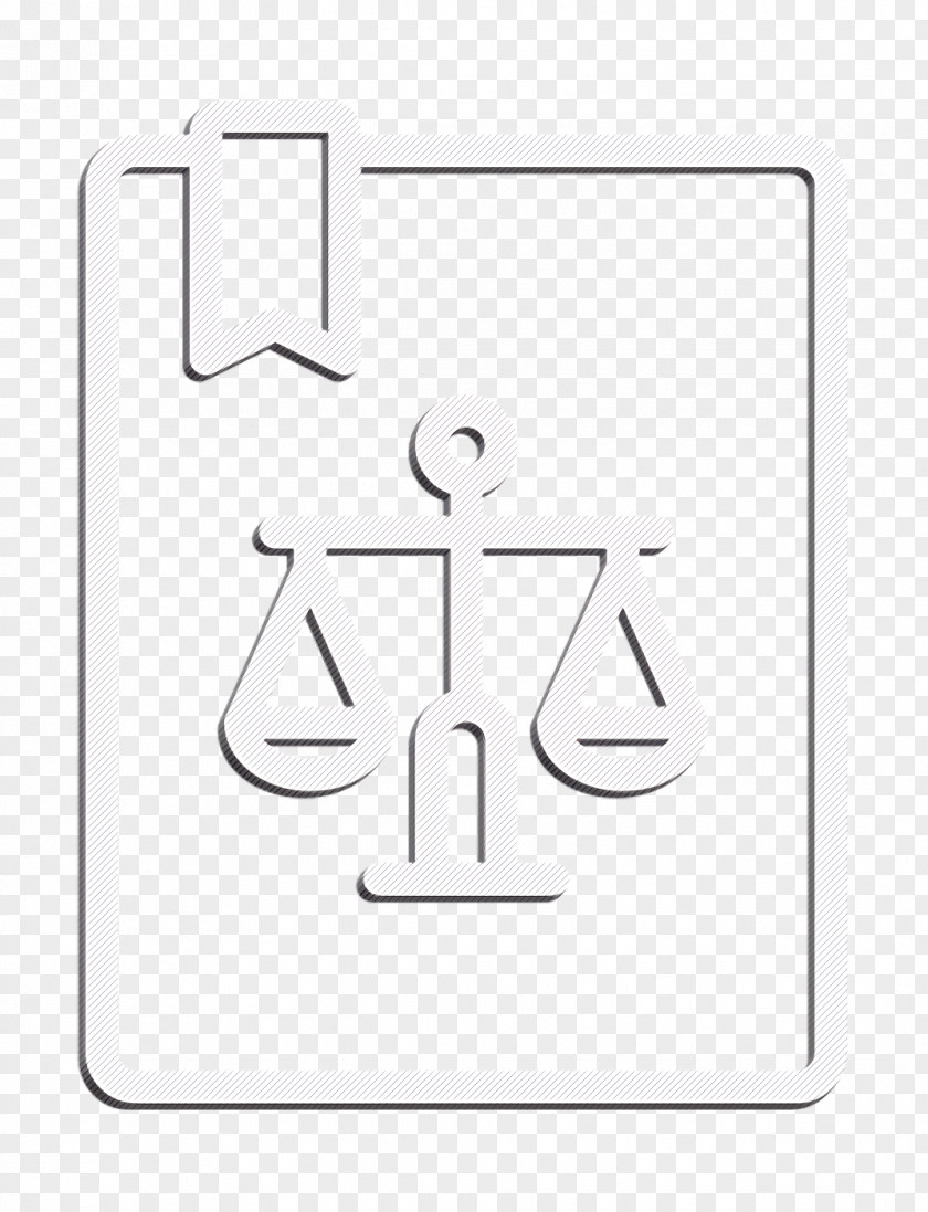 Gavel Icon Law Book Justice PNG