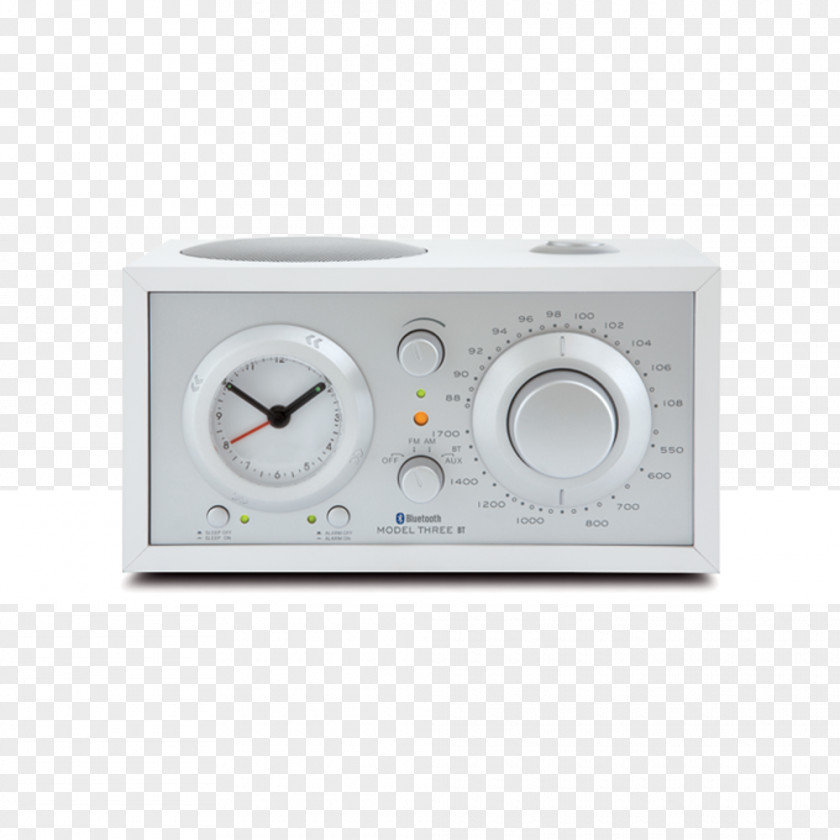 Radio FM Alarm Clock Tivoli Audio Model Three FM, Bluetooth, AUX Broadcasting Clocks PNG