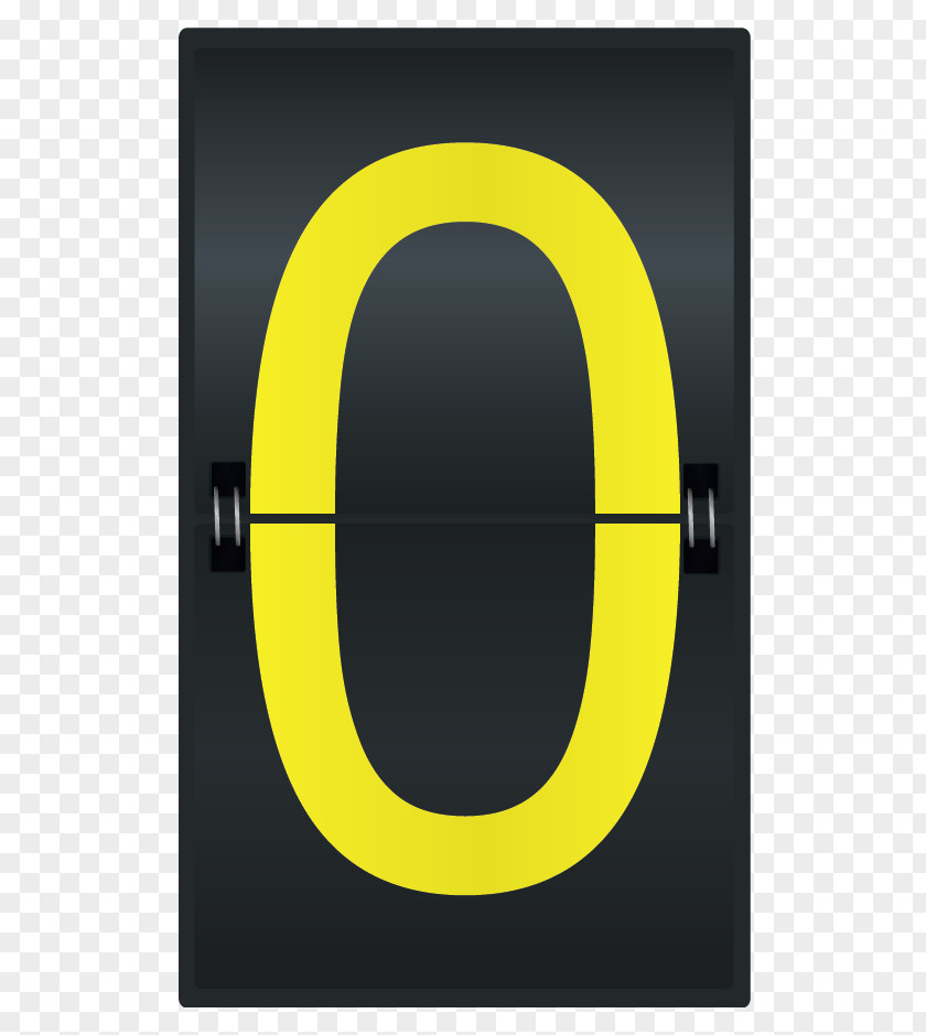 Sports Counter Number Zero Clipart Image Yellow Circle Product Font PNG