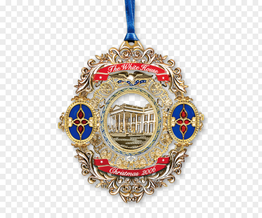 White House Historical Association Christmas Ornament Tree PNG