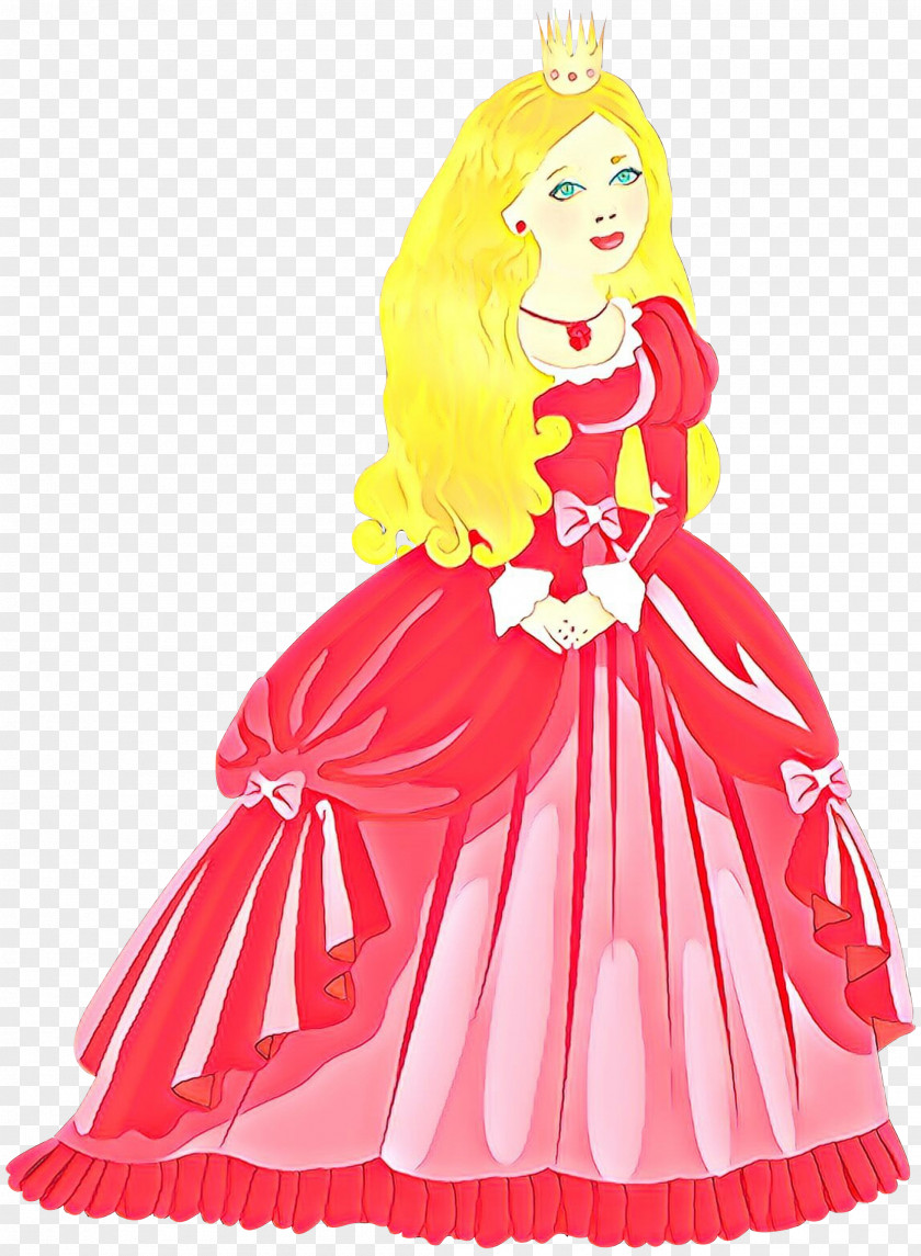 Barbie Gown Figurine Costume PNG