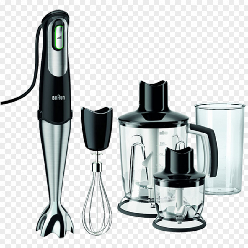 Blender Immersion Mixer Braun Multiquick 7 MQ 745 Home Appliance PNG