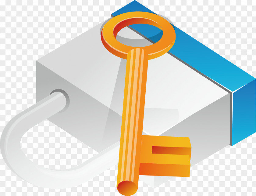 Keylock Vector Material Lock Key PNG