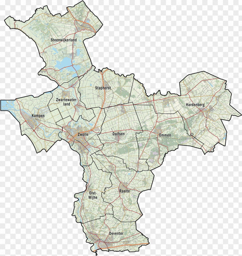 Map Kampen, Overijssel Veiligheidsregio IJsselland Hardenberg PNG