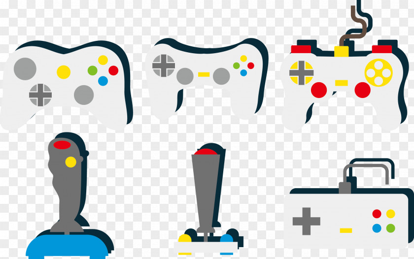 Vector Gamepad Joystick Clip Art PNG