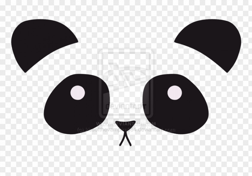 Bear Giant Panda Red Cuteness Face PNG