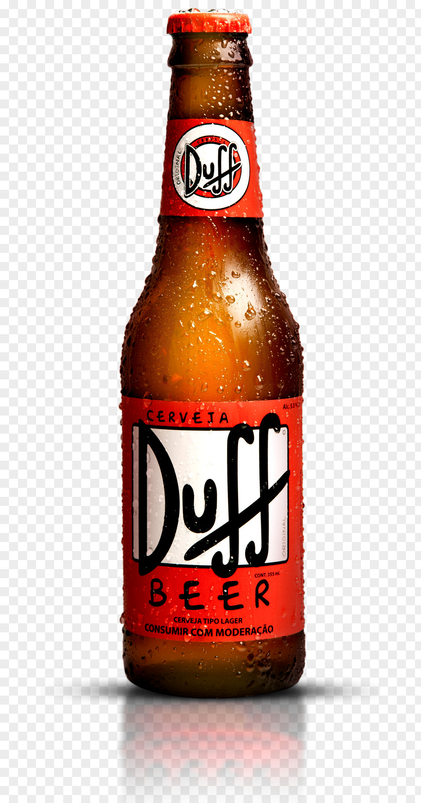 Beer Ale Bottle Wychwood Brewery Homer Simpson PNG