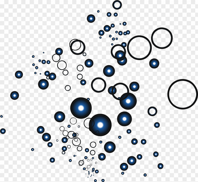 Blue Circle Pattern Graphic Design PNG