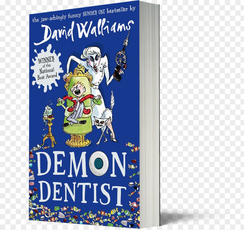 Book Demon Dentist Gangsta Granny The World Of David Walliams Amazon.com PNG
