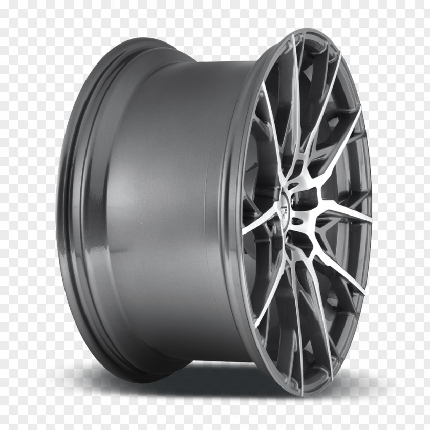 Brushed Alloy Wheel Rim Tire Custom PNG