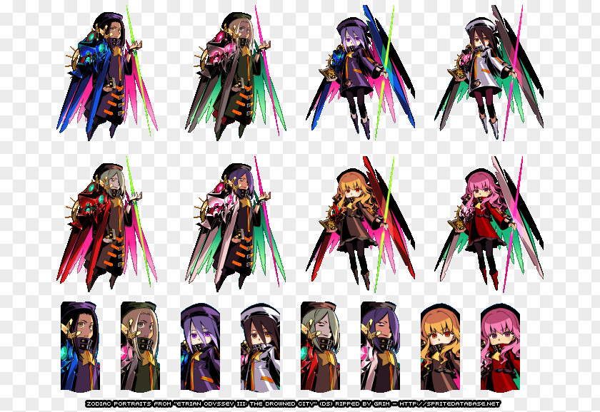 Playstation Etrian Odyssey III: The Drowned City PlayStation Super Nintendo Entertainment System Sprite PNG