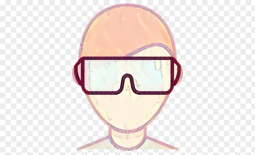 Smile Headgear Sunglasses PNG