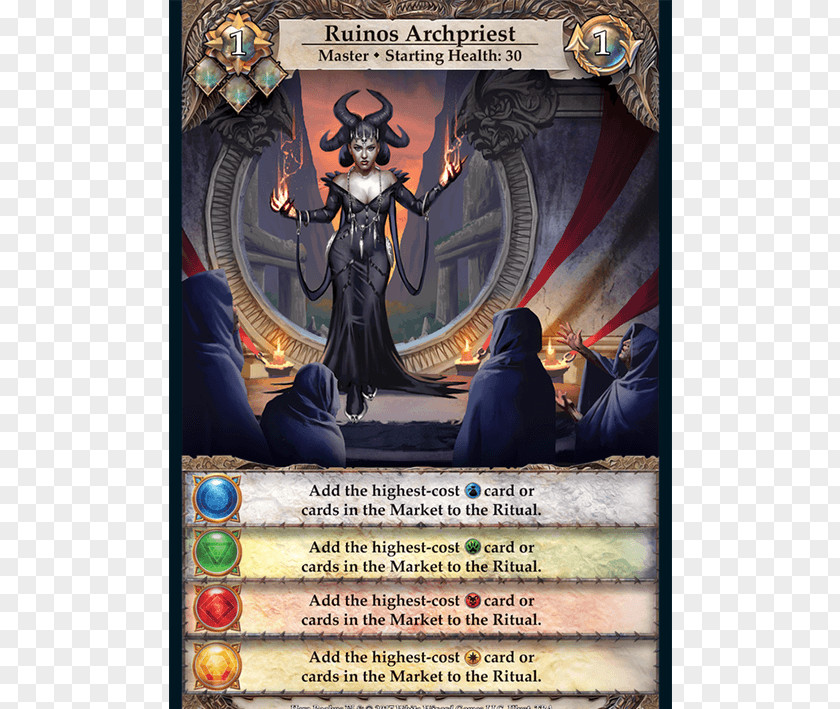 The Ruin Of Kingdom Hero Realms Deck-building Game Card Board PNG
