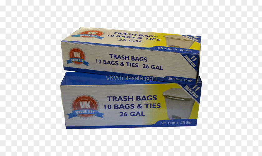 Trash Bag Carton PNG