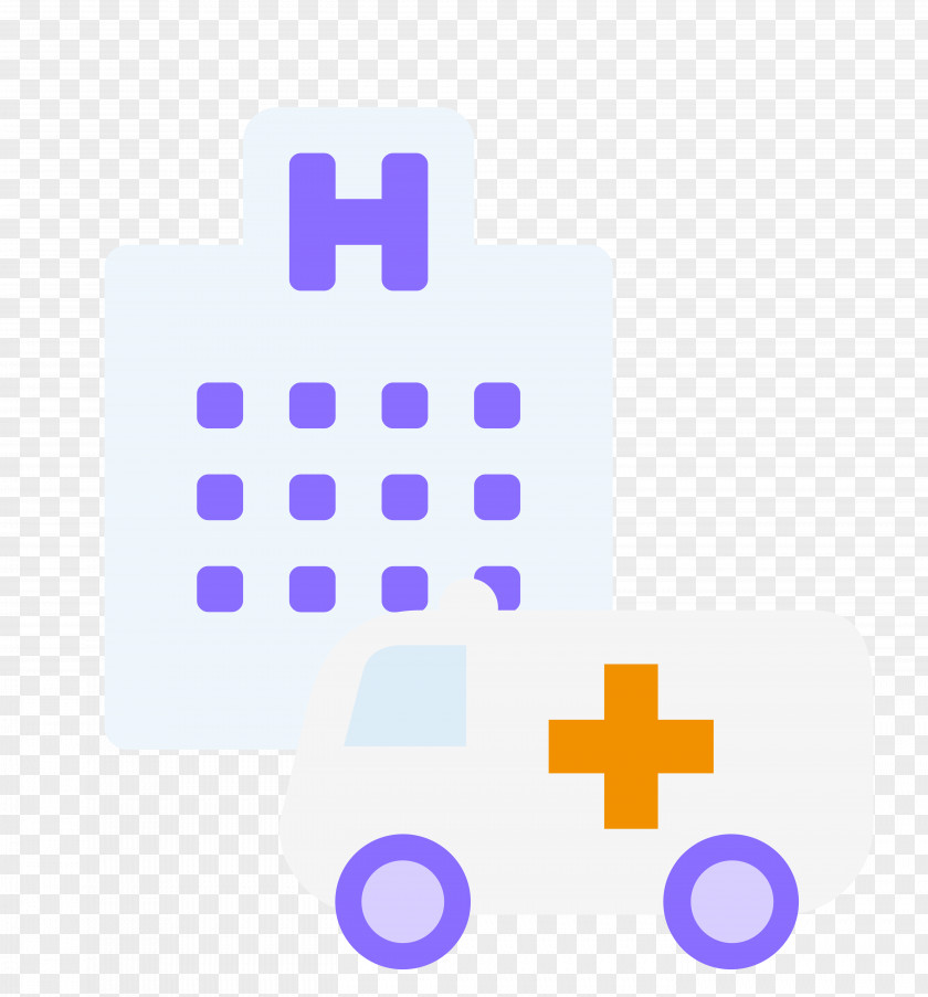 Vector Hospital Ambulance Material Icon PNG