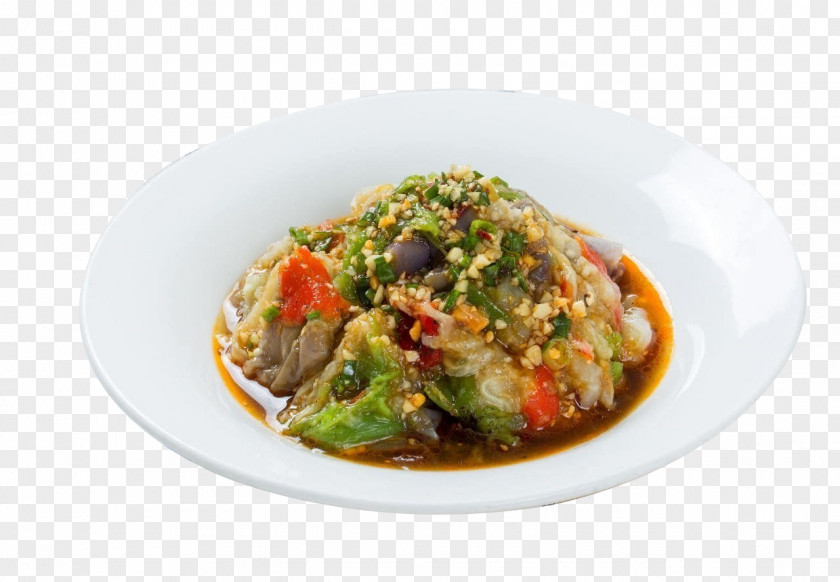 Beat Charred Eggplant Gumbo Bell Pepper Asian Cuisine PNG