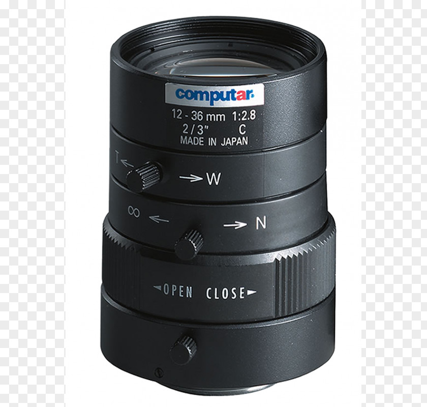 Camera Lens C Mount Zoom Focal Length Objective PNG