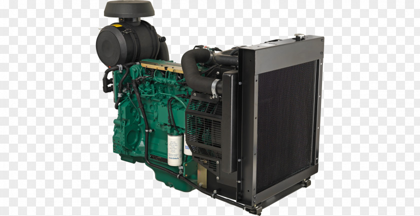 Engine AB Volvo Diesel Generator Electric PNG