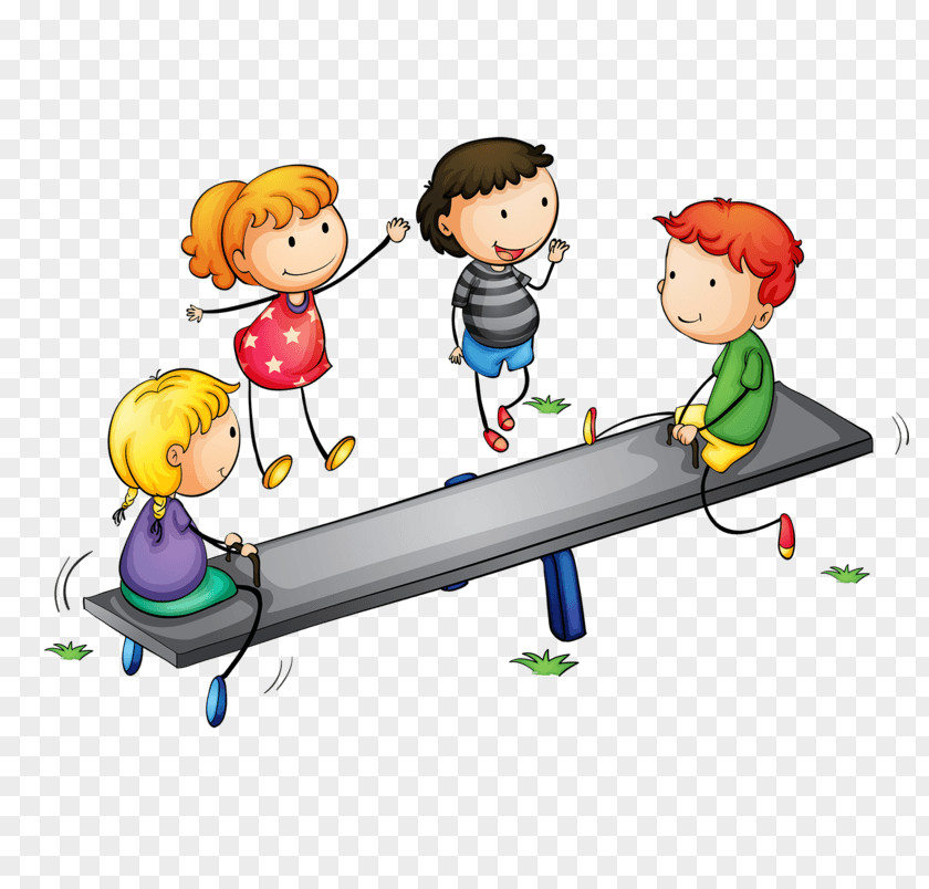 Seesaw Clip Art Vector Graphics Child Illustration Stock Photography PNG