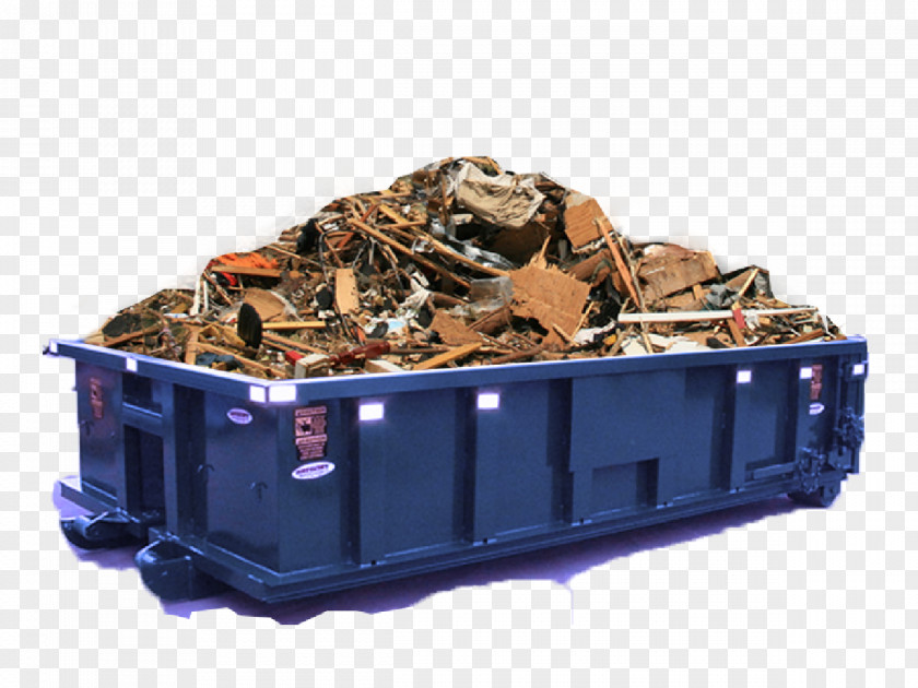 Building Construction Waste Recycling Dumpster PNG