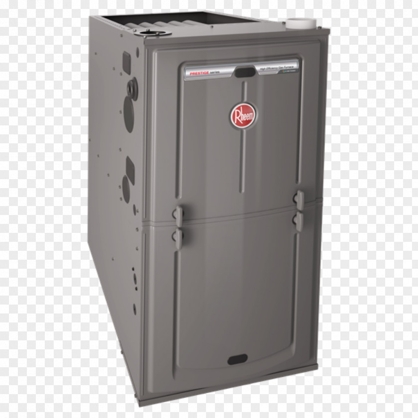 Furnace Rheem HVAC Air Conditioning Central Heating PNG