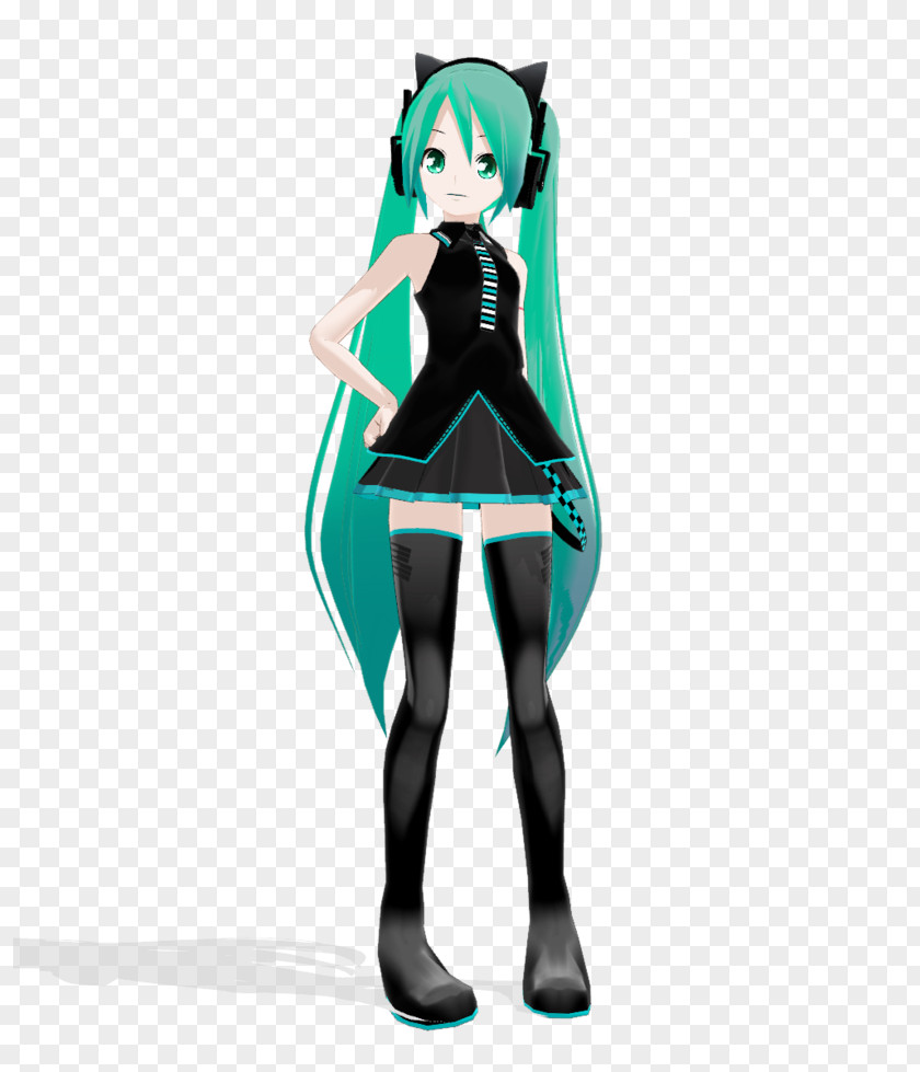 Hatsune Miku DeviantArt Party Junkie MikuMikuDance PNG