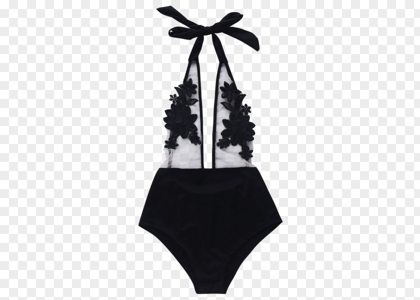 One-piece Swimsuit Bikini Halterneck Lace PNG swimsuit Lace, Women's Beachwear Fashion clipart PNG