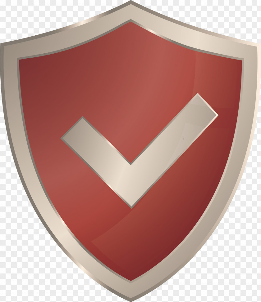 Red Sign Shield PNG