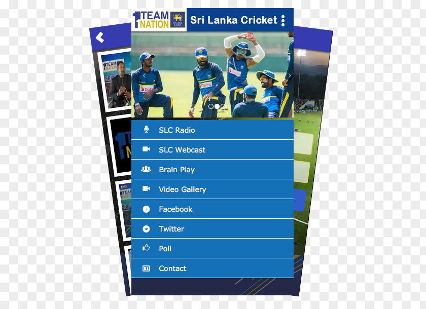 Sri Lanka Cricket Banner Display Advertising Poster Recreation PNG
