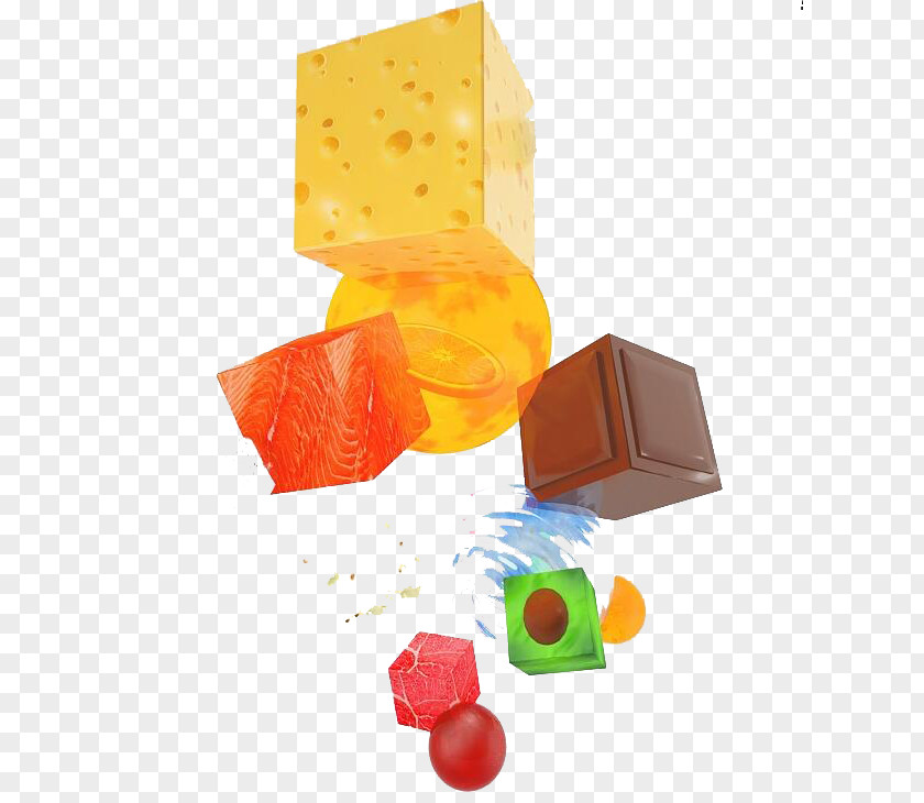 Cube Cake Snack Bxe1nh Food Infographic PNG