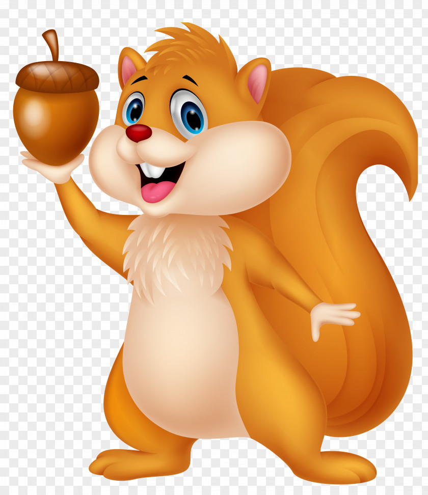 Cute Squirrel With Acorn Cartoon Clipart Amazon.com Coloring Book Icy The Iceberg Child PNG