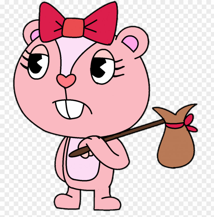 Happy Tree Friends Giggles Flaky Cuddles Flippy Petunia PNG