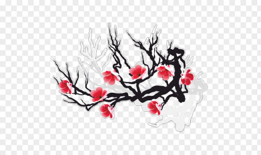 Japan Drawing Cherry Blossom PNG