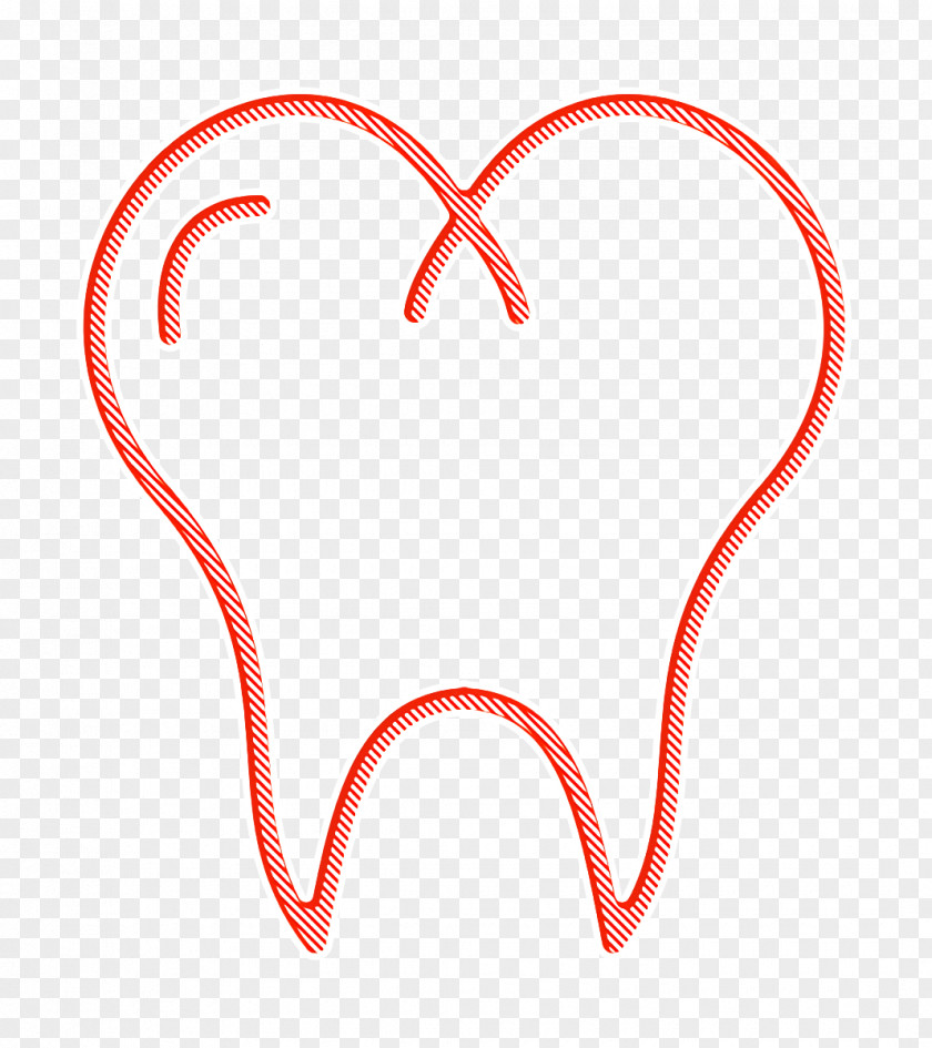 Love Heart Dental Icon Dentist Dentistry PNG