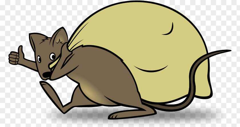 Muridae Wildlife Mouse Cartoon PNG